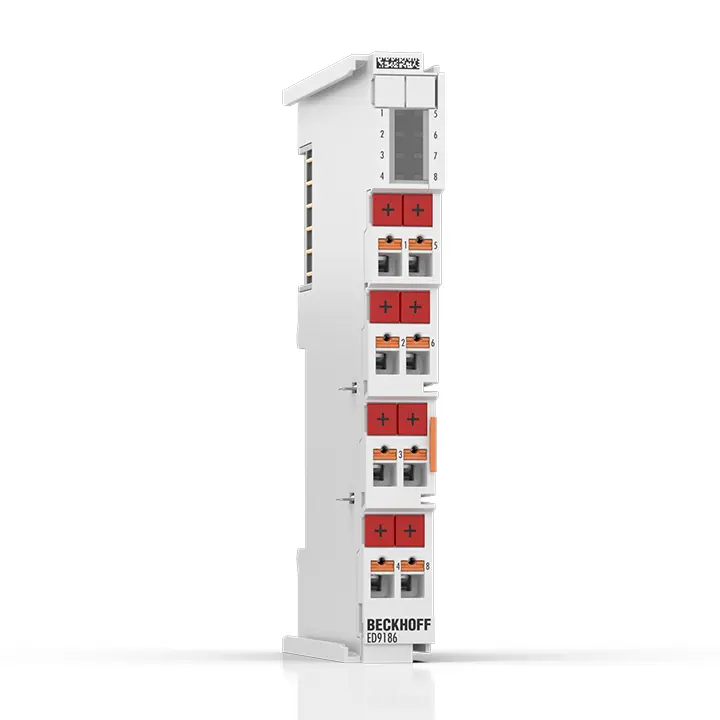 ED9186 | EtherCAT Terminal, potential distribution, 8 x 24 V DC, push-in