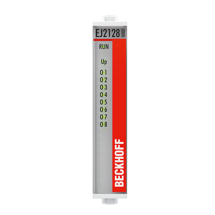 EJ2128 | EtherCAT-Steckmodul, 8-Kanal-Digital-Ausgang, 3,3 V DC/5 V DC, 20 mA