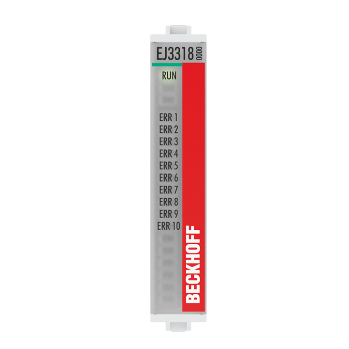 EJ3318 | EtherCAT-Steckmodul, 8-Kanal-Analog-Eingang, Temperatur, Thermoelement, 16 Bit