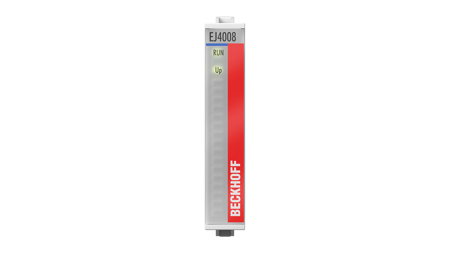 EJ4008 | EtherCAT plug-in module, 8-channel analog output, voltage, 0…10 V, 12 bit