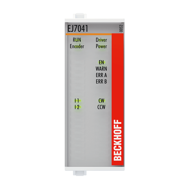 EJ7041-0052 | EtherCAT plug-in module, 1-channel motion interface, stepper motor, 48 V DC, 5 A