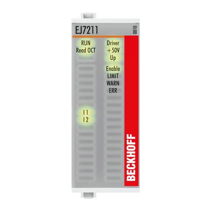 EJ7211-0010 | EtherCAT-Steckmodul, 1-Kanal-Motion-Interface, Servomotor, 48 V DC, 4,5 A, OCT