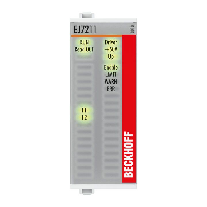 EJ7211-0010 | EtherCAT-Steckmodul, 1-Kanal-Motion-Interface, Servomotor, 48 V DC, 4,5 A, OCT