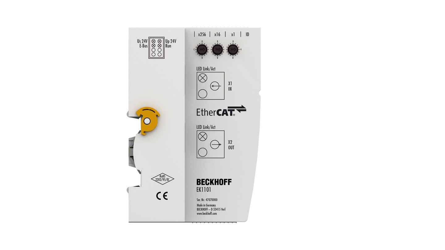 EK1101 | EtherCAT-Koppler mit ID-Switch