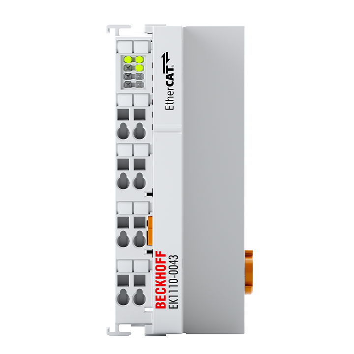 EK1110-0043 | EtherCAT EJ coupler, CX and EL terminal connection