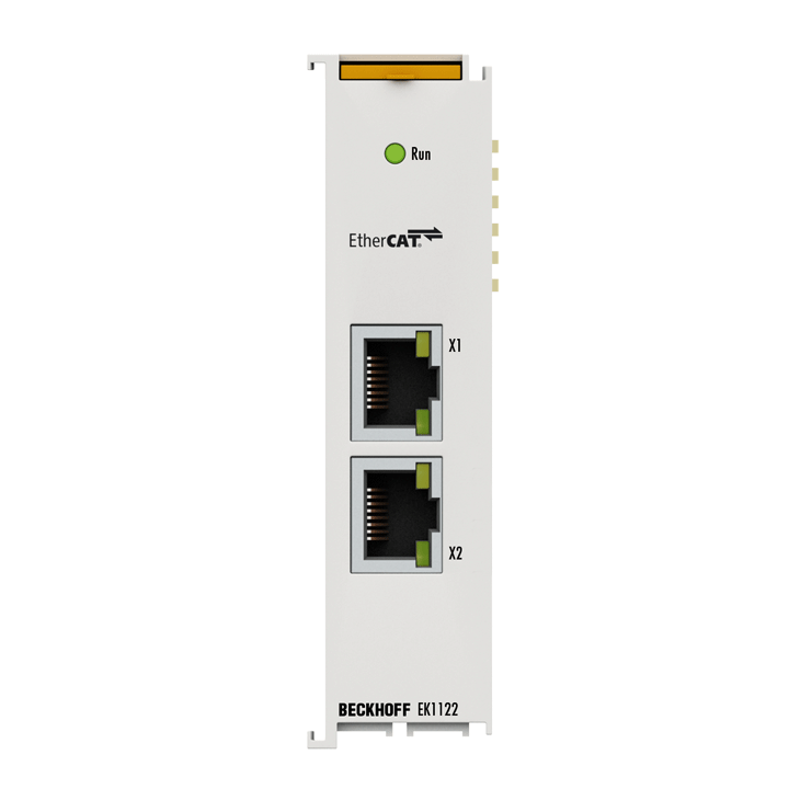 EK1122 | 2 端口 EtherCAT 拓扑扩展模块