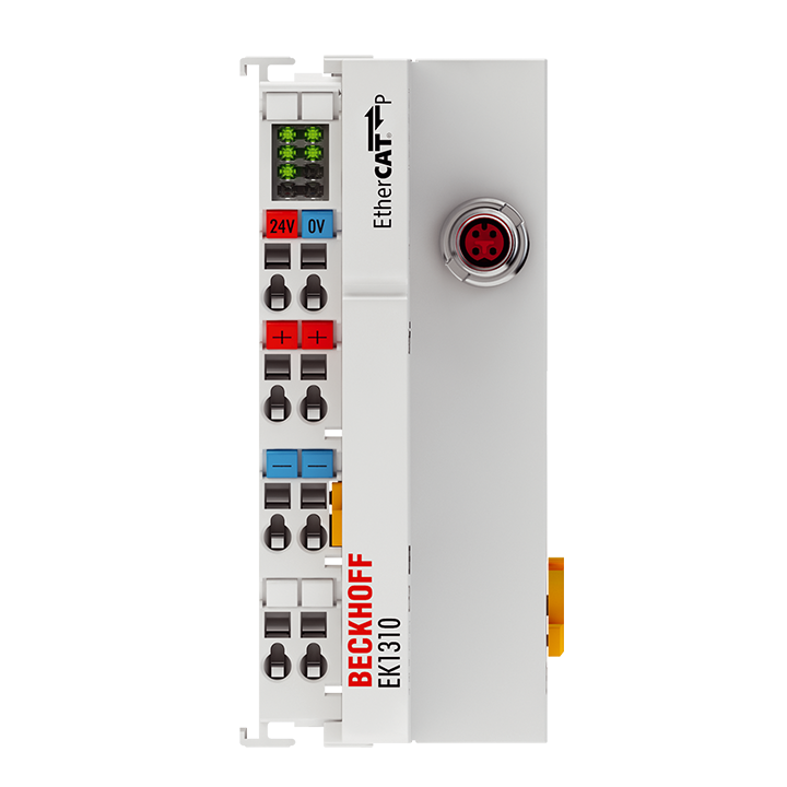 EK1310 | 1-port EtherCAT P extension with feed-in