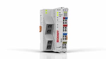 EK1501 | EtherCAT Coupler with ID switch, multi-mode fiber optic