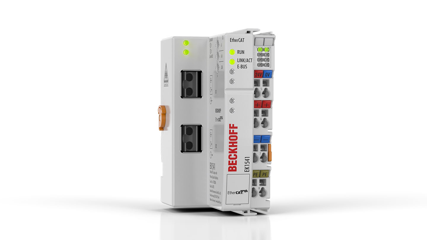 EK1541 | EtherCAT Coupler with ID switch, plastic optical fiber