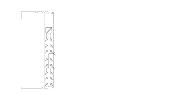 EK1814 | 集成有数字量 I/O 的 EtherCAT 耦合器