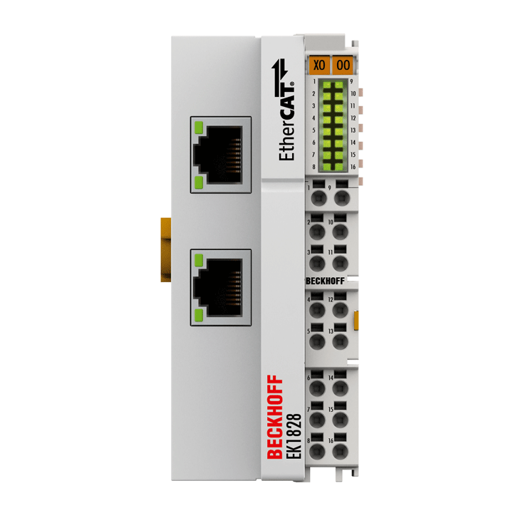 EK1828 | EtherCAT Coupler with integrated digital inputs/outputs