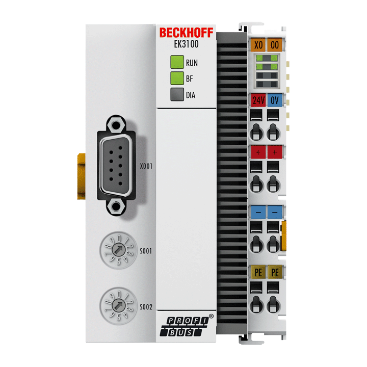 EK3100 |  PROFIBUS 总线耦合器