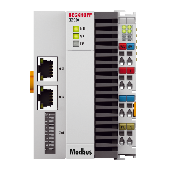 EK9020 | Modbus TCP/UDP Bus Coupler