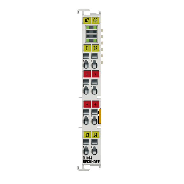 EL1014 | EtherCAT Terminal, 4-channel digital input, 24 V DC, 10 µs