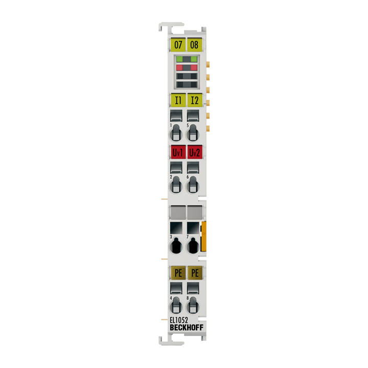 EL1052 | EtherCAT-Klemme, 2-Kanal-Digital-Eingang, NAMUR