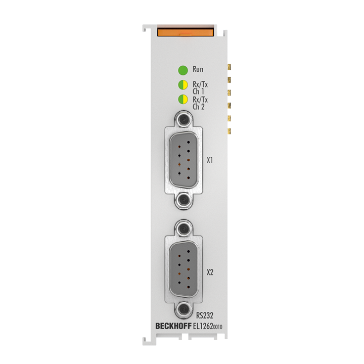 EL1262-0010 | EtherCAT-Klemme, 2-Kanal-Digital-Eingang + 2-Kanal-Digital-Ausgang, 5 V DC, 100 ns, 0,1 A, RS422/RS485, Oversampling