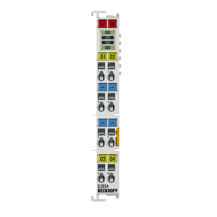 EL2024 | EtherCAT Terminal, 4-channel digital output, 24 V DC, 2 A