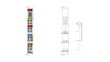 EL2262 | EtherCAT-Klemme, 2-Kanal-Digital-Ausgang, 24 V DC, 0,5 A, Oversampling
