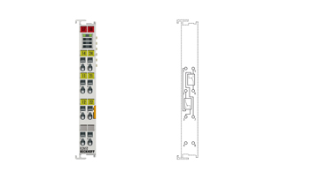 EL2652 | EtherCAT Terminal, 2-channel relay output, 230 V AC, 300 V DC, 1 A