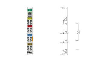 EL3162 | EtherCAT Terminal, 2-channel analog input, voltage, 0…10 V, 16 bit, single-ended