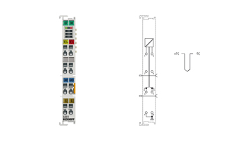 EL3311 | EtherCAT 端子模块，1 通道模拟量输入，温度，热电偶，16 位