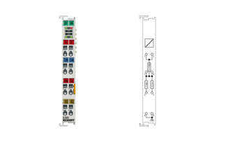 EL3681 | EtherCAT 端子模块，单通道模拟量输入，万用表，300 V AC/DC，10 A，19 位