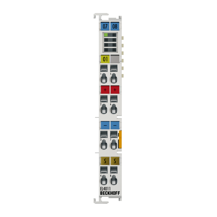 EL4011 | EtherCAT-Klemme, 1-Kanal-Analog-Ausgang, Strom, 0…20 mA, 12 Bit