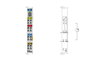 EL4012 | EtherCAT Terminal, 2-channel analog output, current, 0…20 mA, 12 bit