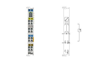 EL4032 | EtherCAT Terminal, 2-channel analog output, voltage, ±10 V, 12 bit