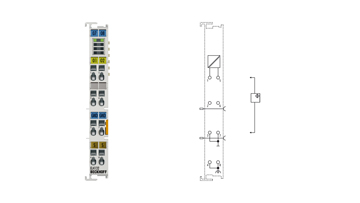 EL4132 | EtherCAT Terminal, 2-channel analog output, voltage, ±10 V, 16 bit