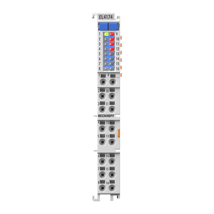 EL4174 | EtherCAT Terminal, 4-channel analog output, multi-function, ±10 V, ±20 mA, 16 bit, 10 ksps