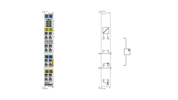 EL4732 | EtherCAT Terminal, 2-channel analog output, voltage, ±10 V, 16 bit, oversampling