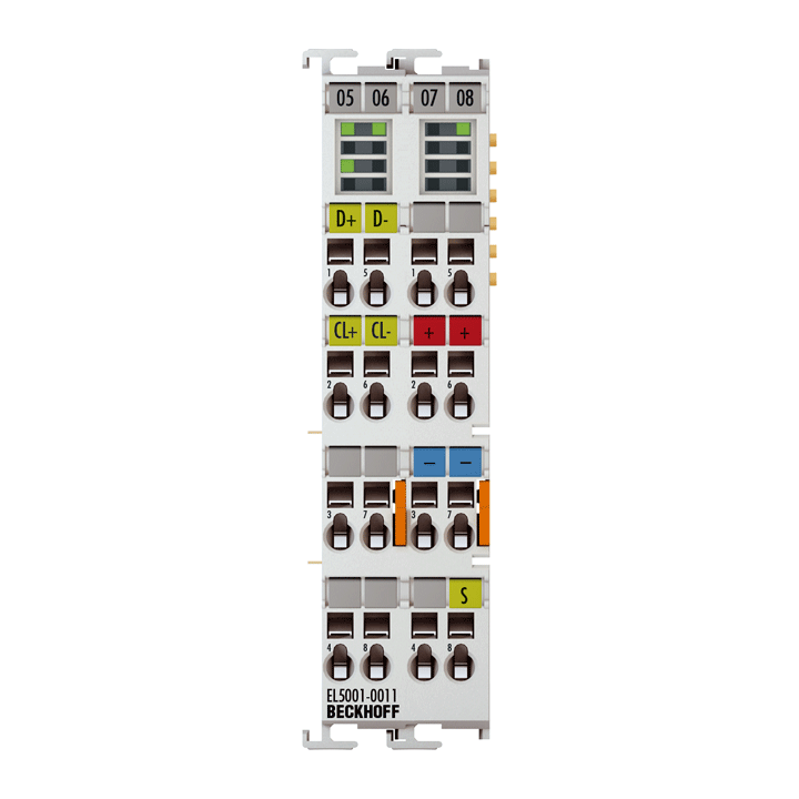 EL5001-0011 | EtherCAT-Klemme, 1-Kanal-Encoder-Interface, SSI, Monitor