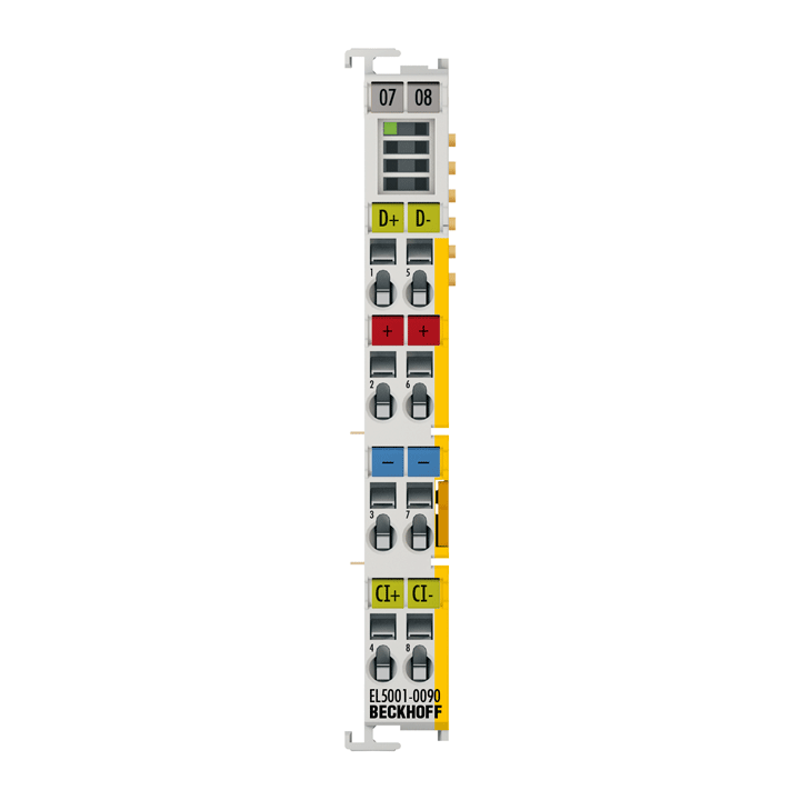 EL5001-0090 | EtherCAT-Klemme, 1-Kanal-Encoder-Interface, SSI, TwinSAFE SC