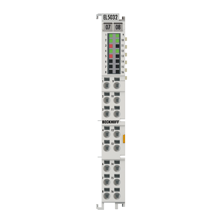 EL5032 | EtherCAT Terminal, 2-channel encoder interface, EnDat® 2.2