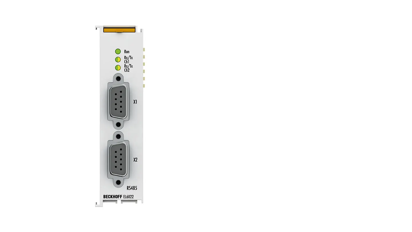 EL6022 | EtherCAT Terminal, 2-channel communication interface