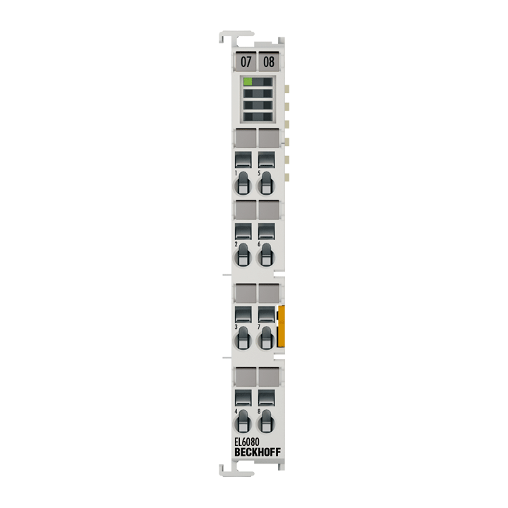 EL6080 | EtherCAT-Klemme, 1-Kanal-Kommunikations-Interface, Speicher, 128 kByte, NOVRAM