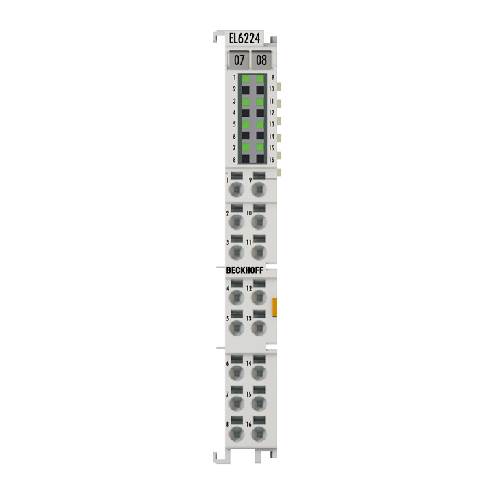 EL6224 | EtherCAT Terminal, 4-channel communication interface, IO-Link, master