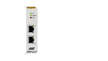 EL6631 | EtherCAT Terminal, 2-port communication interface, PROFINET RT, controller