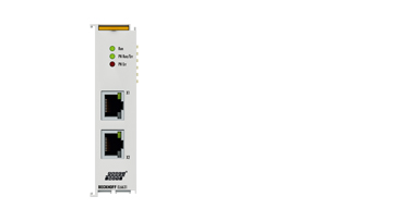 EL6631 | EtherCAT-Klemme, 2-Port-Kommunikations-Interface, PROFINET RT, Controller