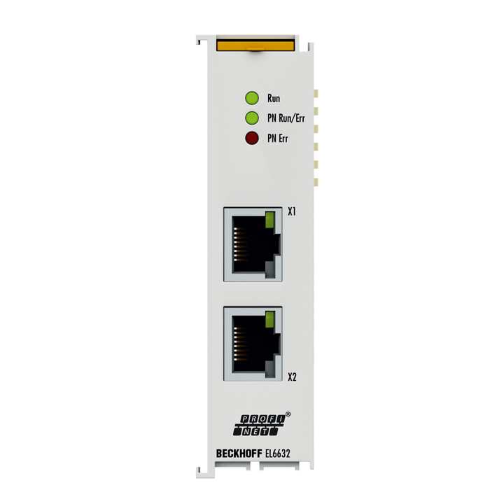 EL6632 | EtherCAT Terminal, 2-port communication interface, PROFINET IRT, controller