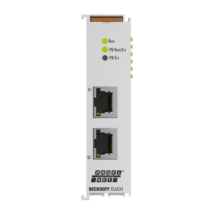 EL6634 | EtherCAT-Klemme, 2-Port-Kommunikations-Interface, PROFINET IRT, Controller