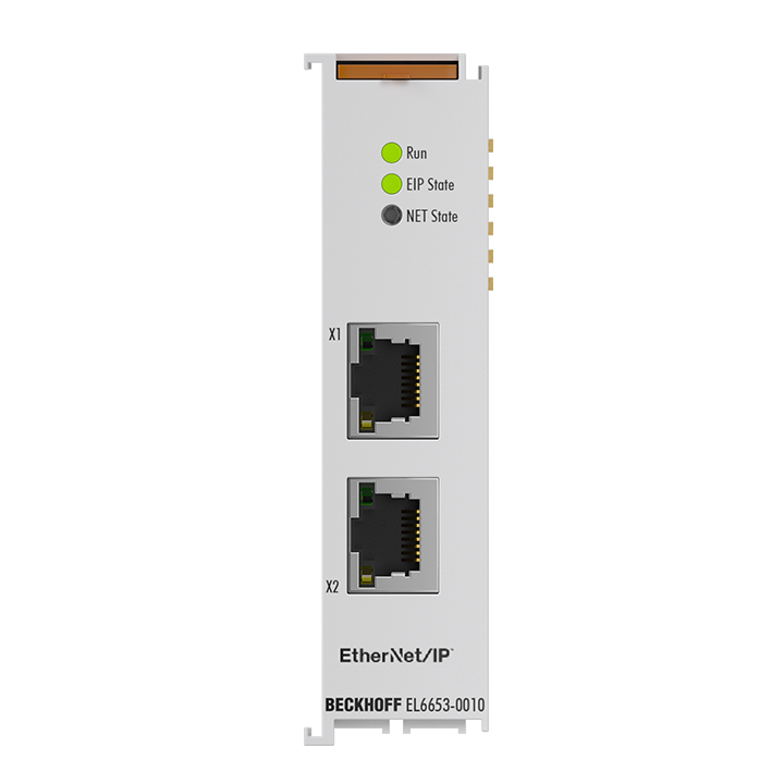 EL6653-0010 | EtherCAT-Klemme, 2-Port-Kommunikations-Interface, EtherNet/IP, Adapter