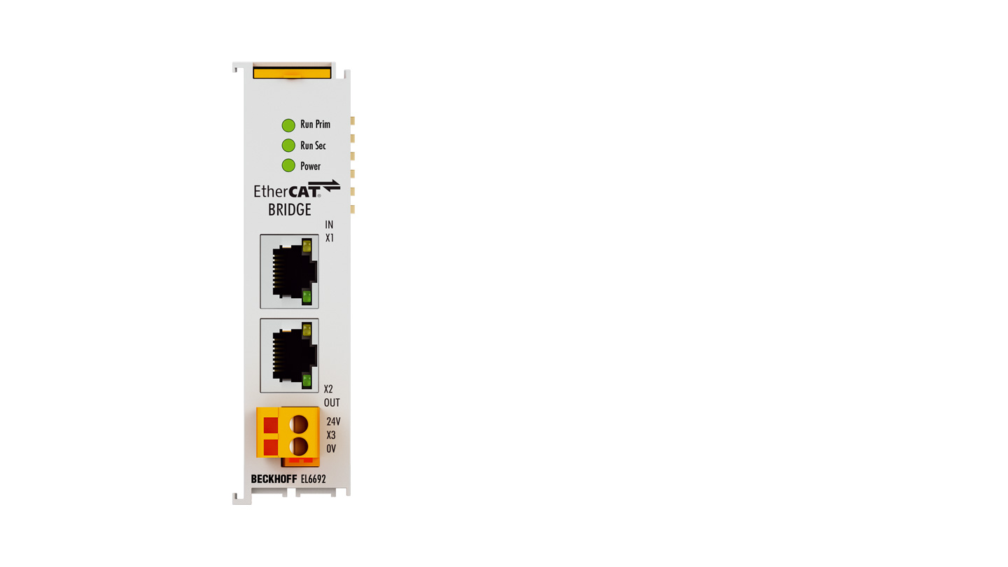 EL6692 | EtherCAT-Klemme, Kommunikations-Interface, EtherCAT-Bridge