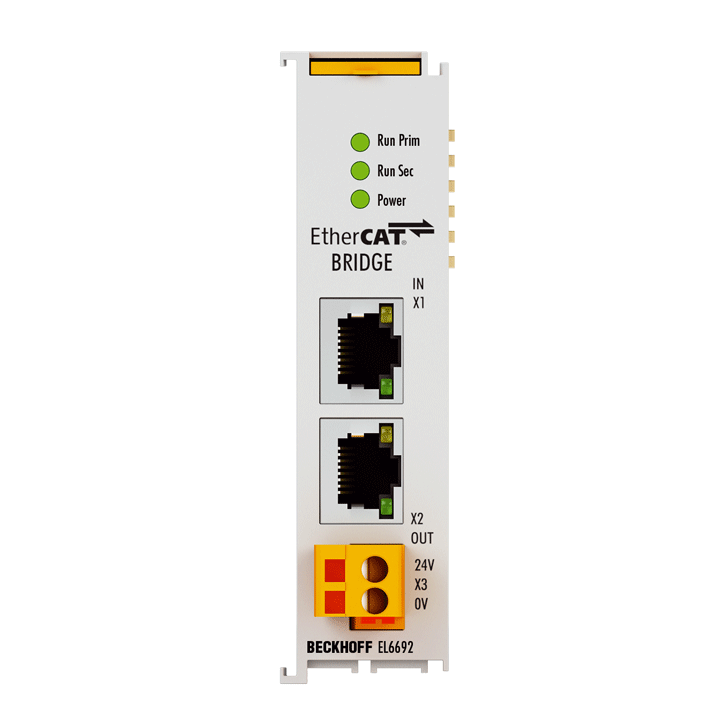 EL6692 | EtherCAT Terminal, communication interface, EtherCAT bridge