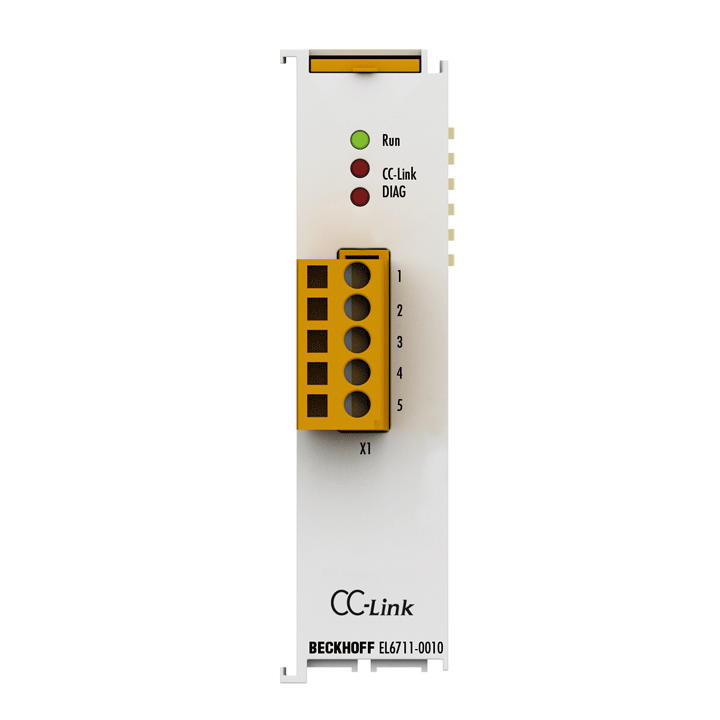 EL6711-0010 | EtherCAT Terminal, 1-channel communication interface, CC-Link, slave