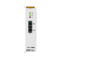 EL6720 | EtherCAT-Klemme, 1-Kanal-Kommunikations-Interface, Lightbus, Master