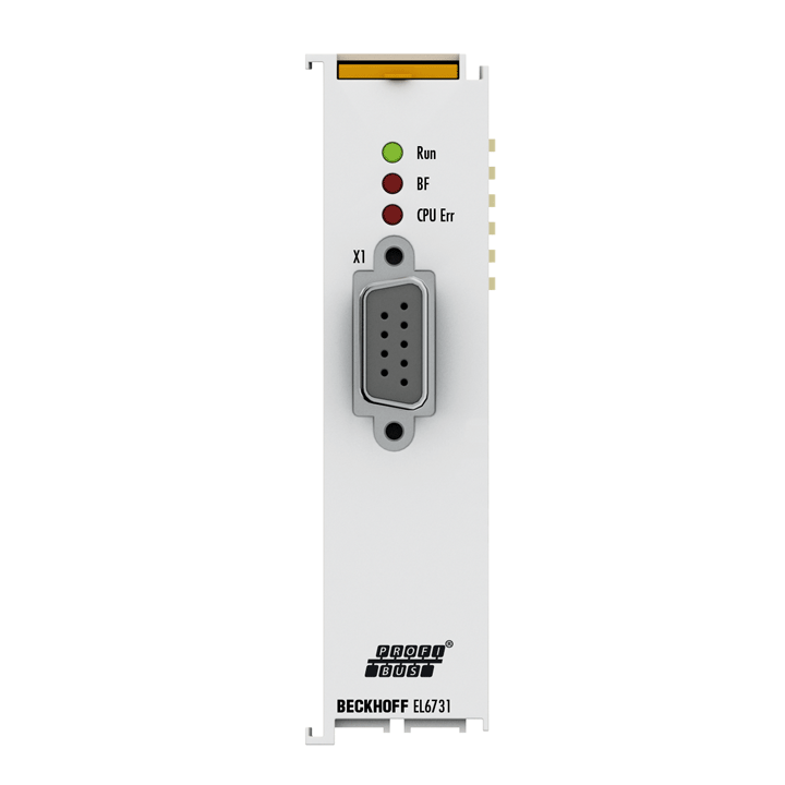 EL6731 | EtherCAT-Klemme, 1-Kanal-Kommunikations-Interface, PROFIBUS, Master/Slave