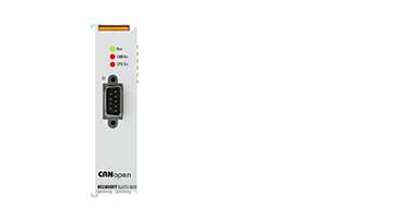 EL6751-0010 | EtherCAT-Klemme, 1-Kanal-Kommunikations-Interface, CANopen, Slave