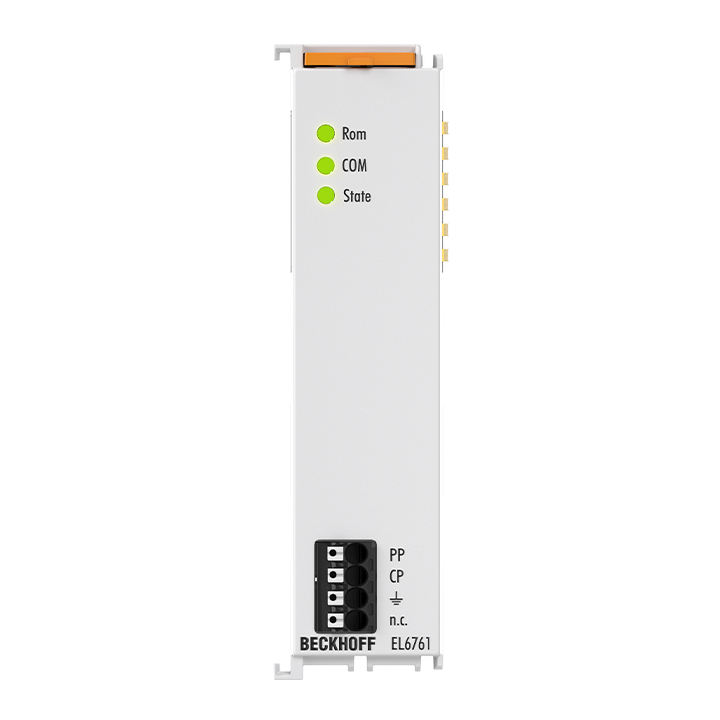 EL6761 | EtherCAT-Klemme, 1-Kanal-Kommunikations-Interface, ISO 15118 Powerline, Charge Controller